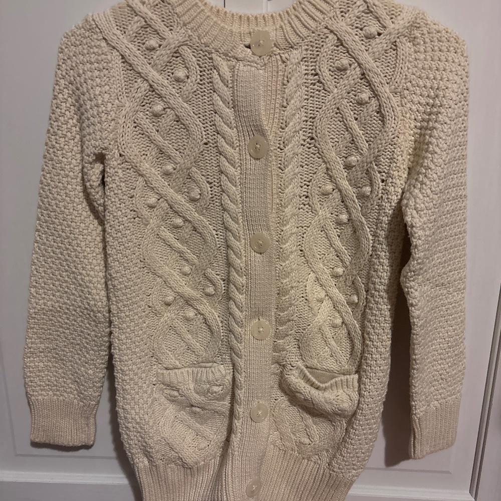 GAP girls cable sweater - Size 10